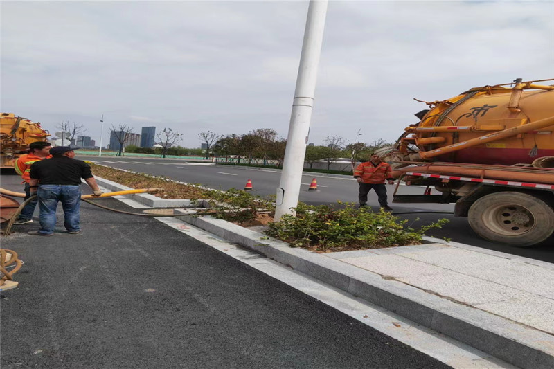 鹰手营子矿雨水管道清淤-污水管道清洗